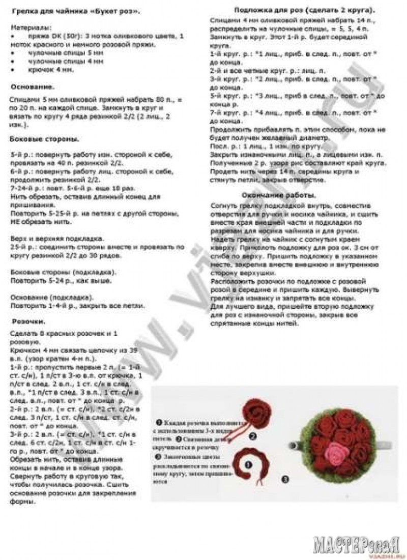 Грелки для чайника крючком со схемами Грелки для чайника крючком со схемами